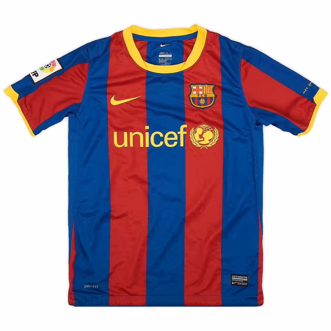 Retro Barcelona Home Jersey 2010/11