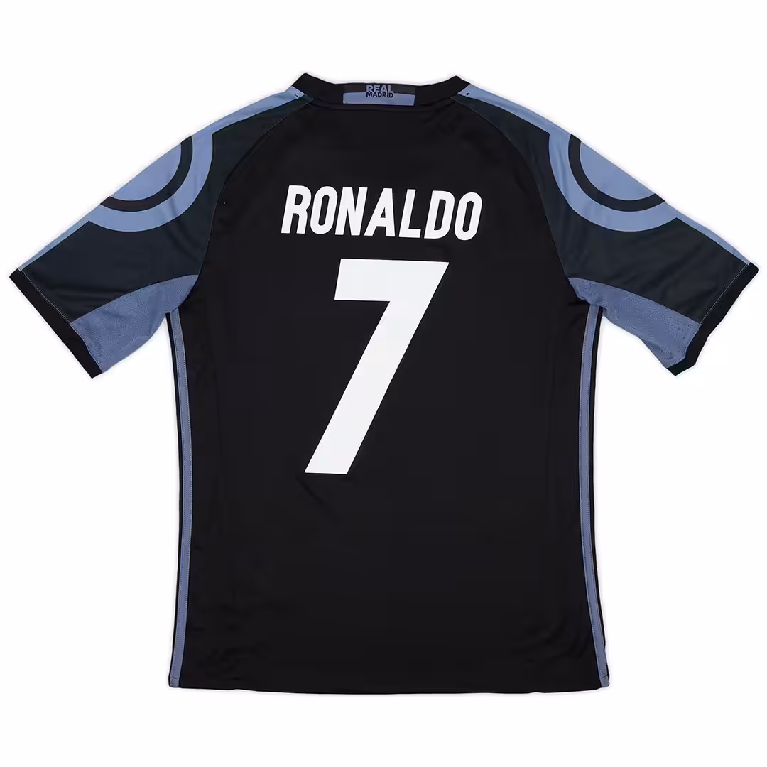 Ronaldo #7 Retro Real Madrid Third Jersey 2016/17