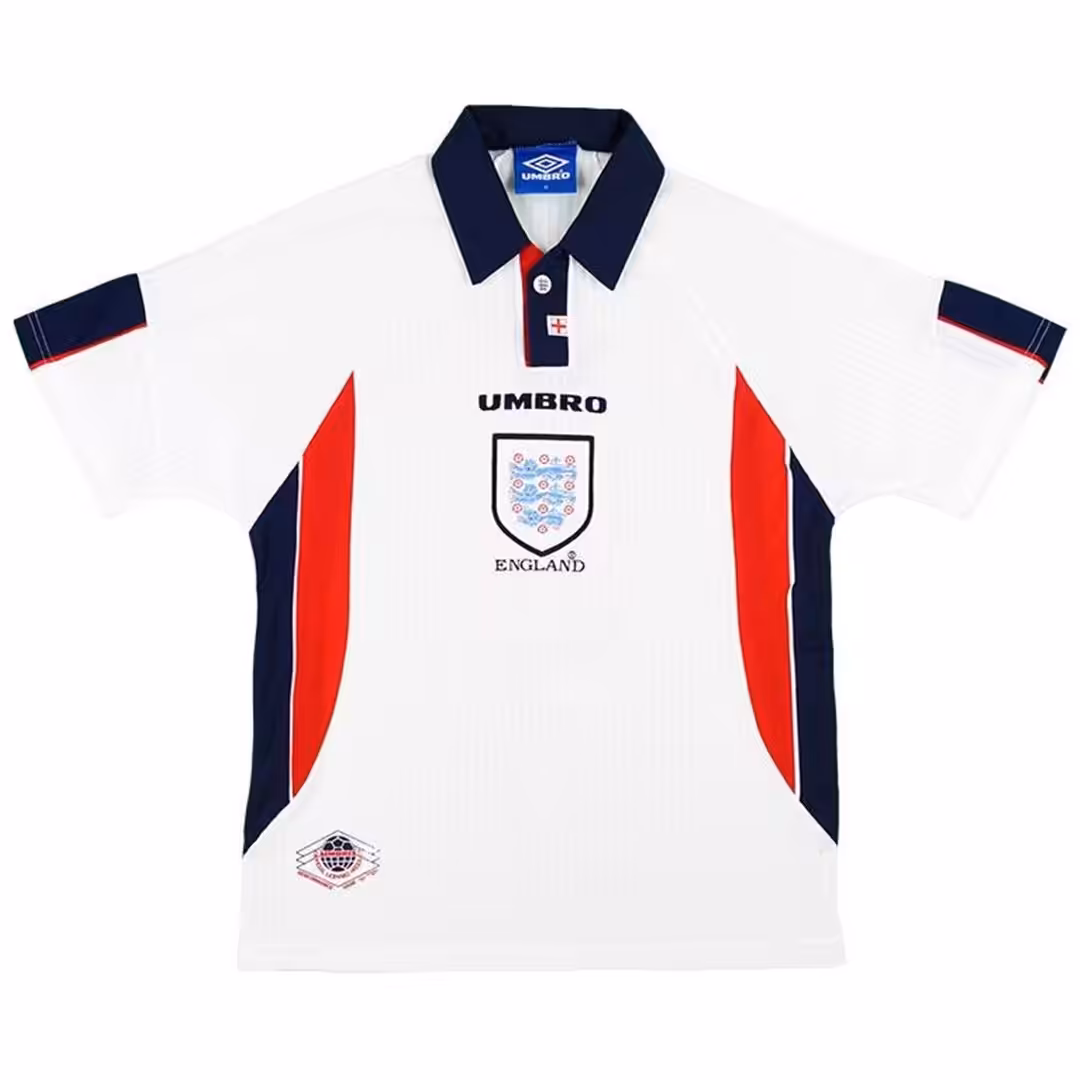 Retro England Home Jersey World Cup 1998