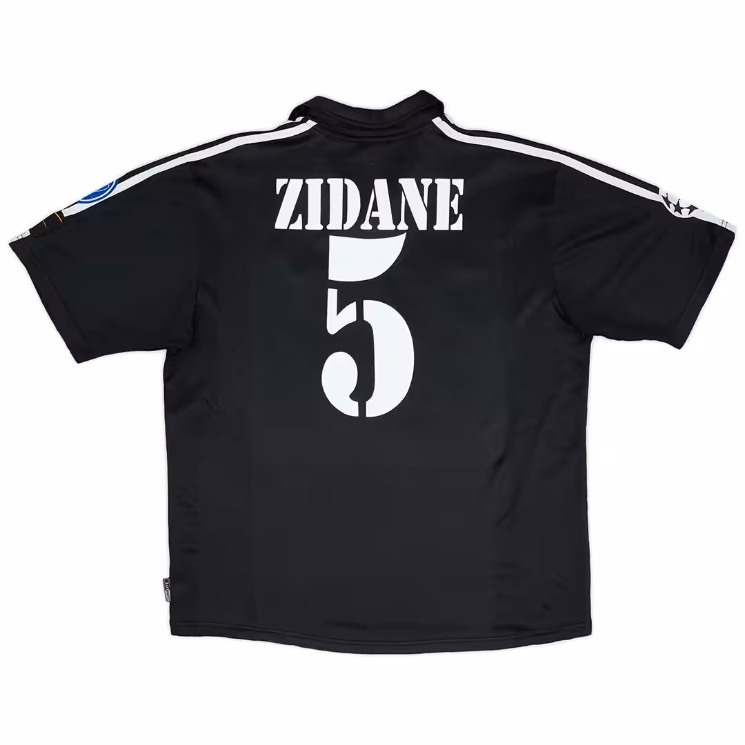 Zidane #5 Retro Real Madrid Centenary Away Jersey 2002/03