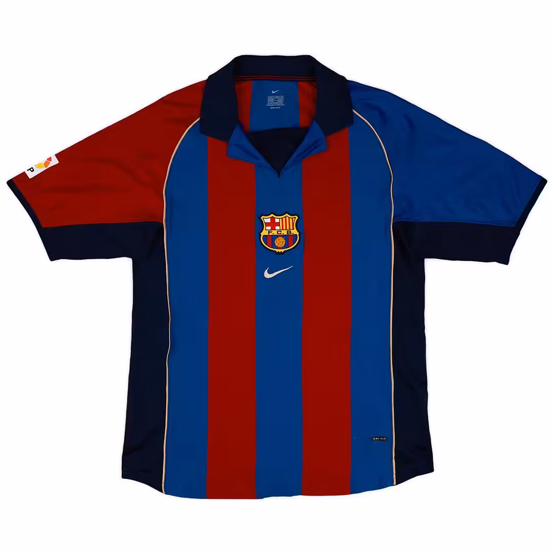 Retro Barcelona Home Jersey 2001/02