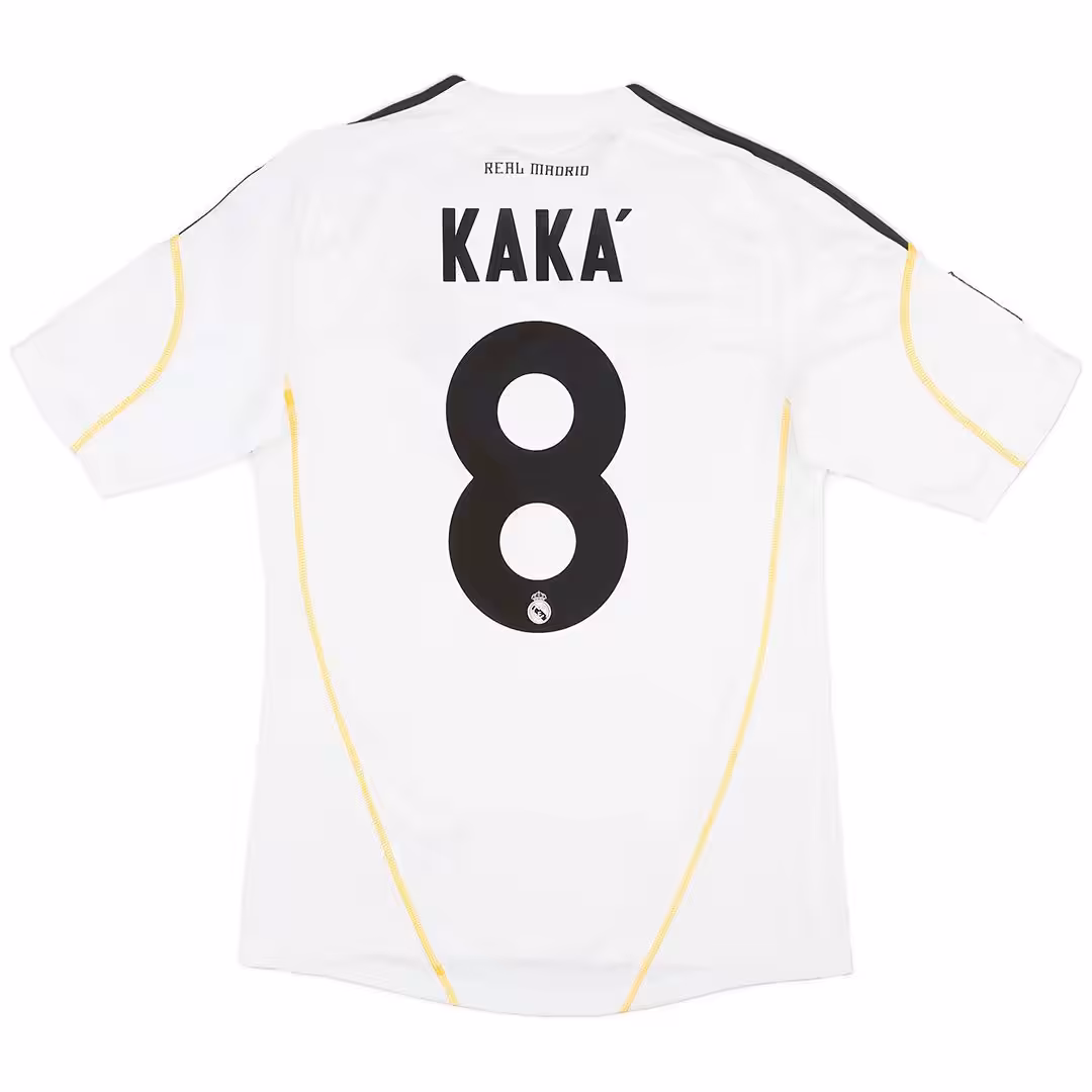 KAKA’ #8 Retro Real Madrid Home Jersey 2009/10