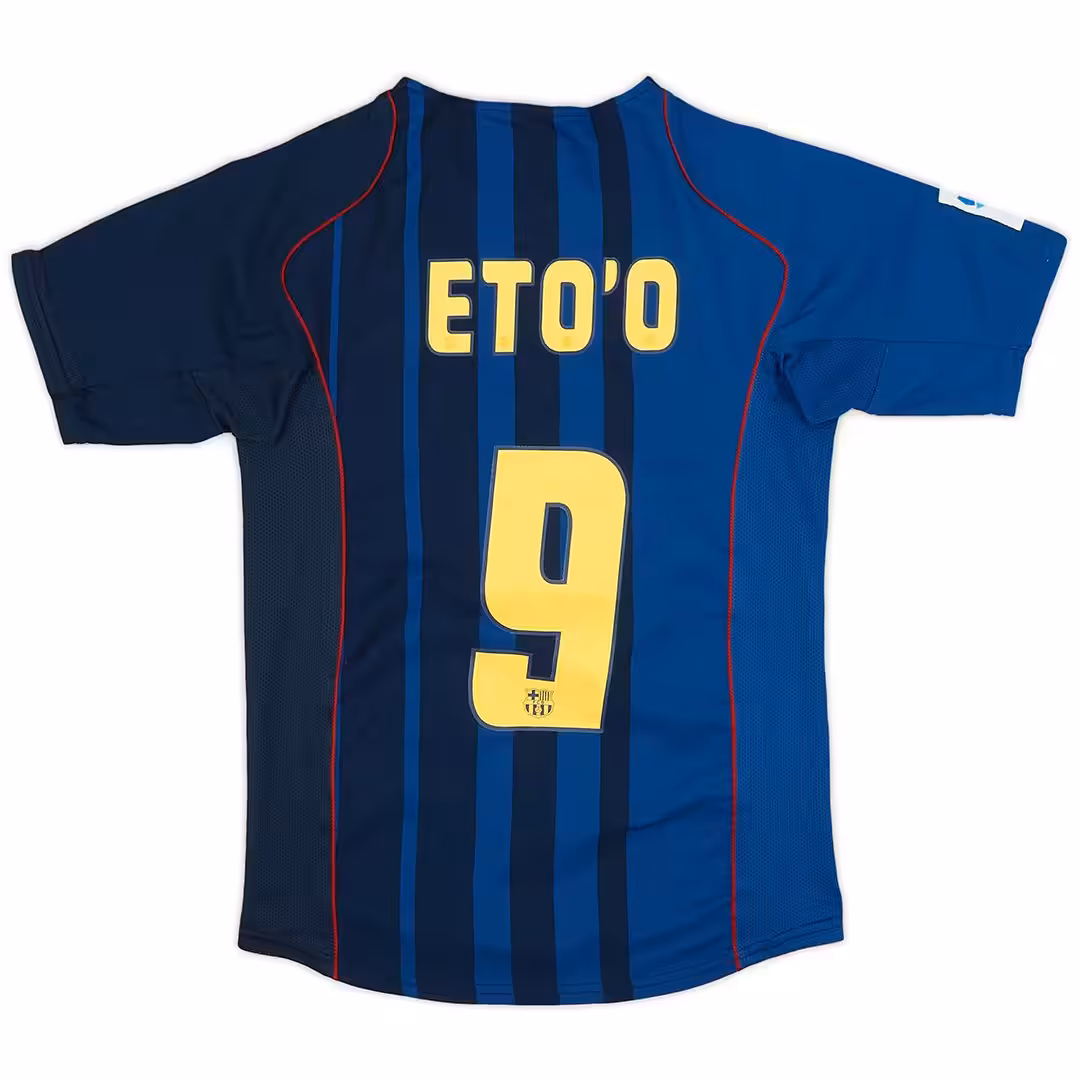 ETO’O #9 Retro Barcelona Away Jersey 2004/05