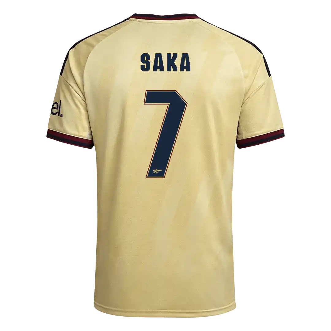 SAKA #7 Arsenal Third Jersey 2026/27 – UCL Font