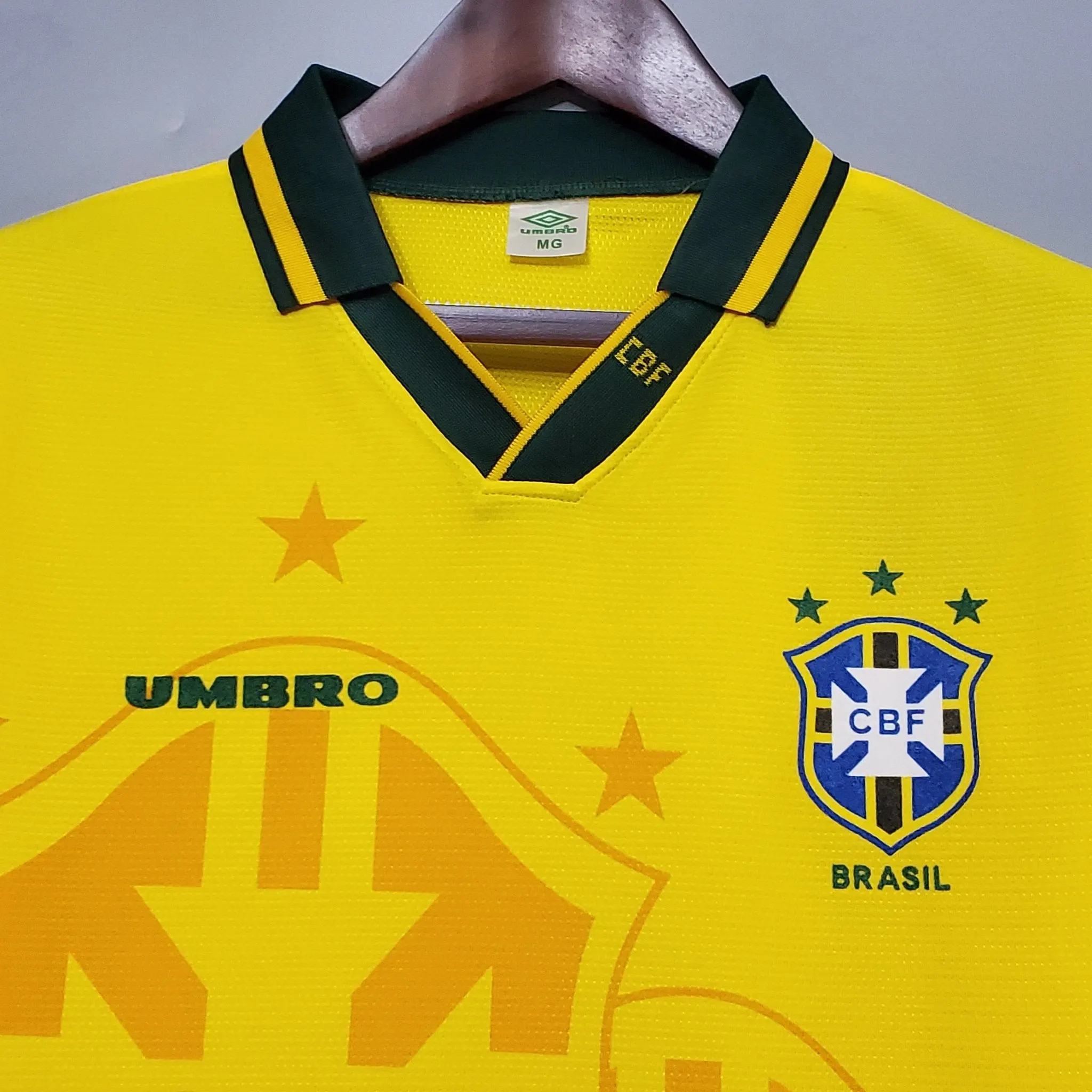 1993-1994 Brazil home retro kit - 图片 3