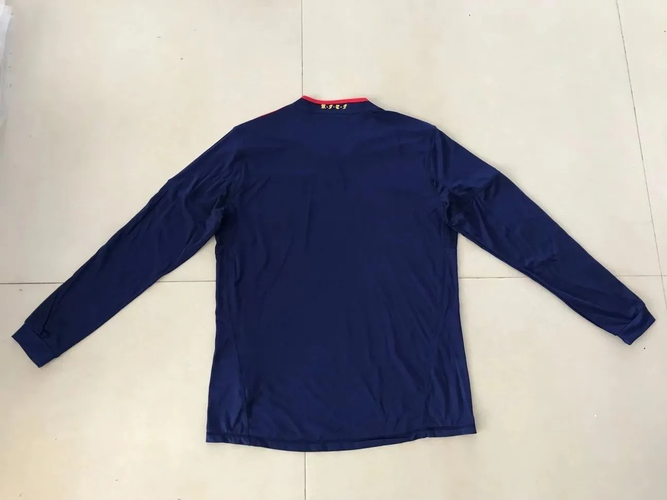 2010 Spain Away kit long sleeve - 图片 3