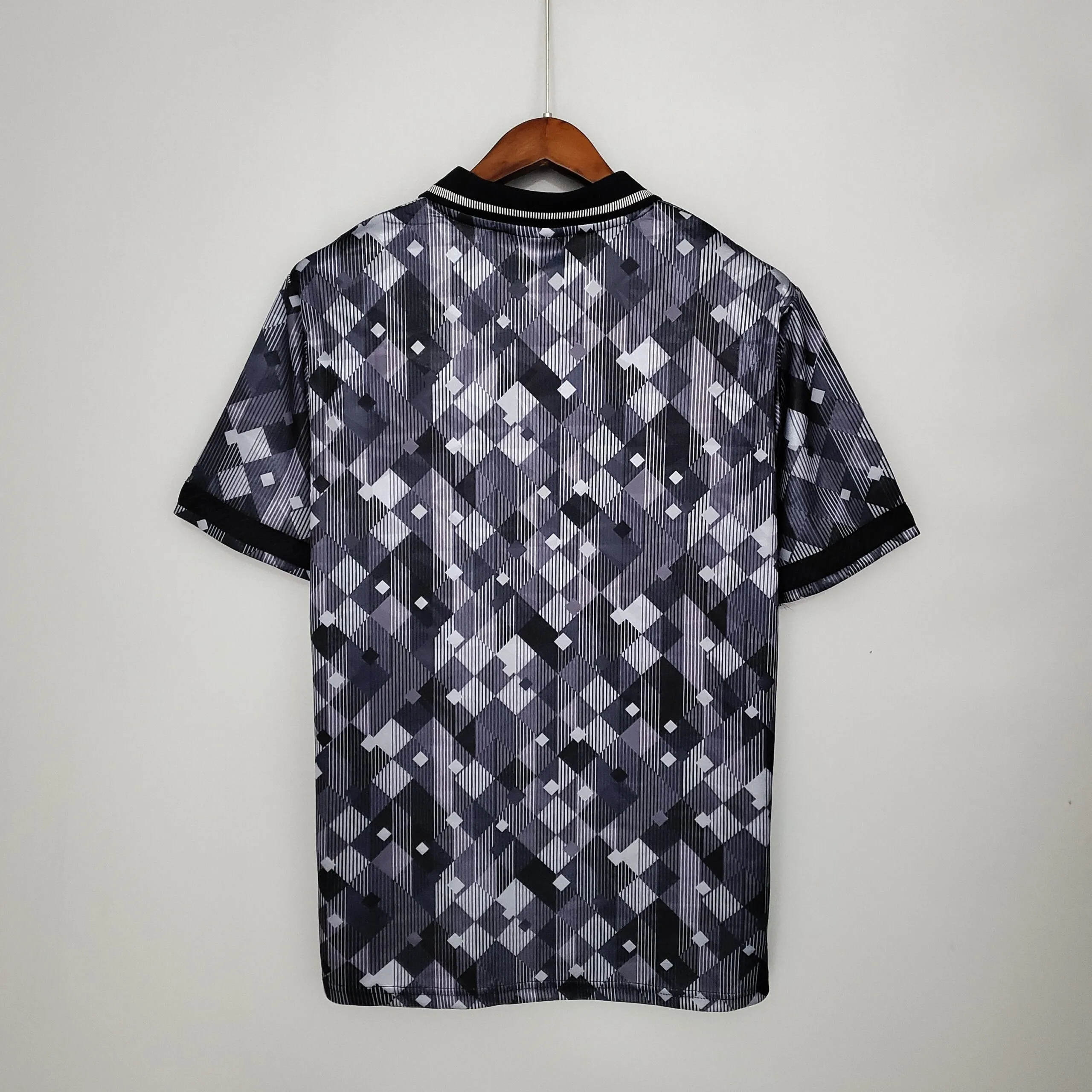 1990 England Black retro kit - 图片 2