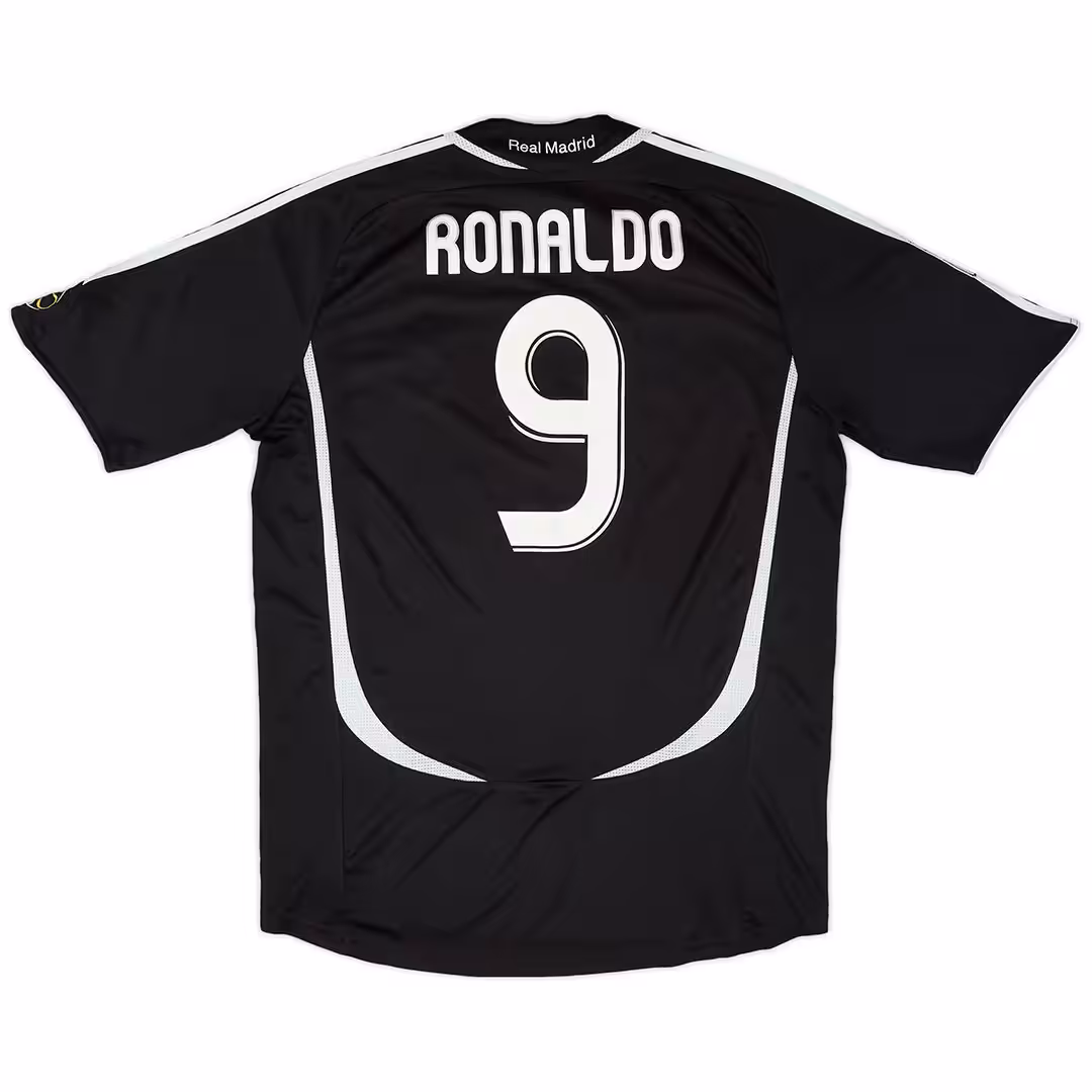 Ronaldo #9 Retro Real Madrid Away Jersey 2006/07