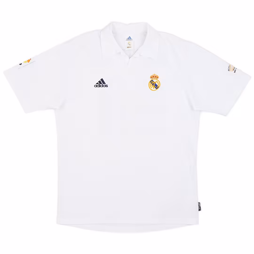 Retro Real Madrid Centenary Home Jersey 2002/03