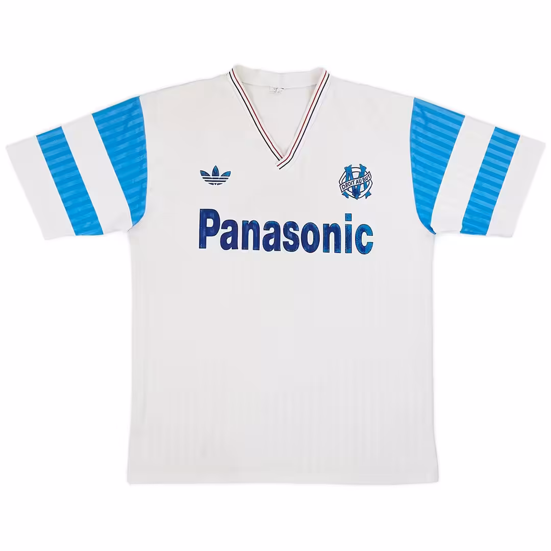 Retro Marseilles Home Jersey 1990