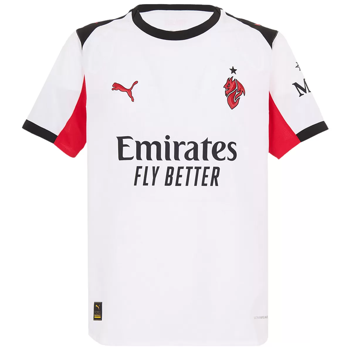 AC Milan Away Match Jersey Player Version 2025/26