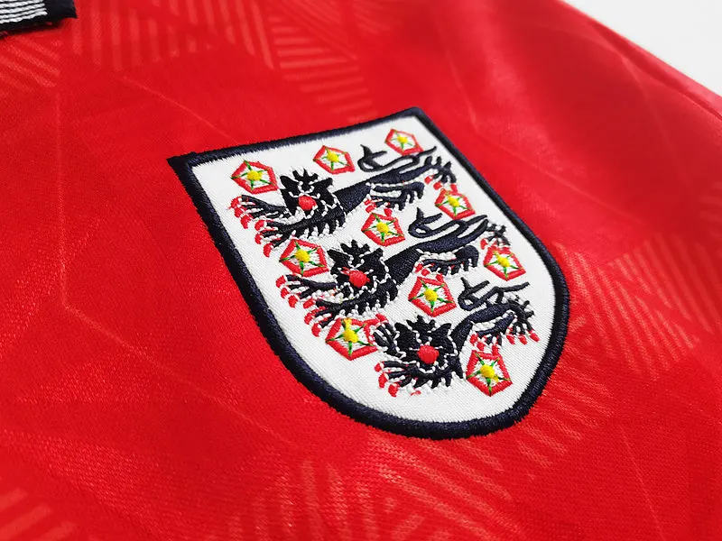 1990 England away kit - 图片 5