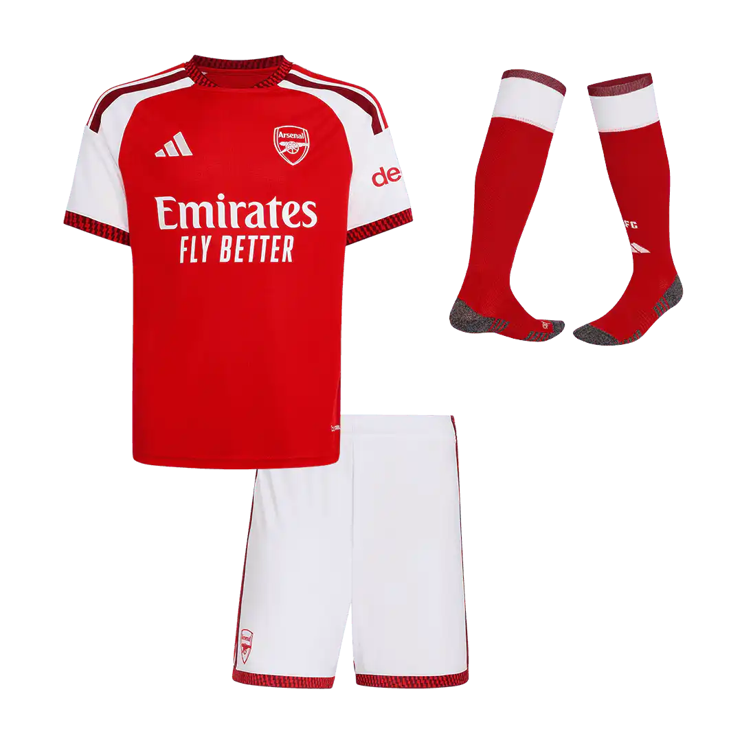 Kids Arsenal Home Jersey Full Kit 2026/27