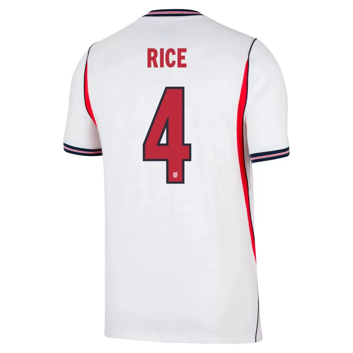 Rice #4 England Home Jersey World Cup 2026