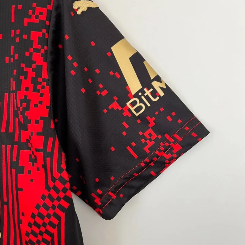 2022-2023 Kids AC Milan Fourth retro kit - 图片 5