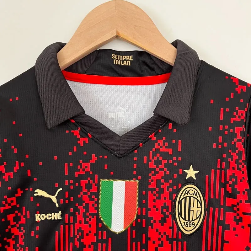 2022-2023 Kids AC Milan Fourth retro kit - 图片 4
