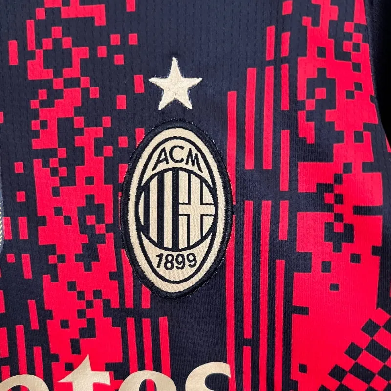 2022-2023 Kids AC Milan Fourth retro kit - 图片 3