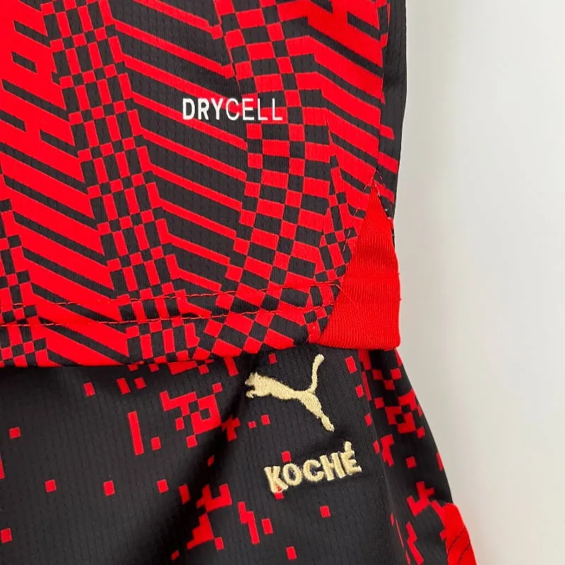 2022-2023 Kids AC Milan Fourth retro kit - 图片 7