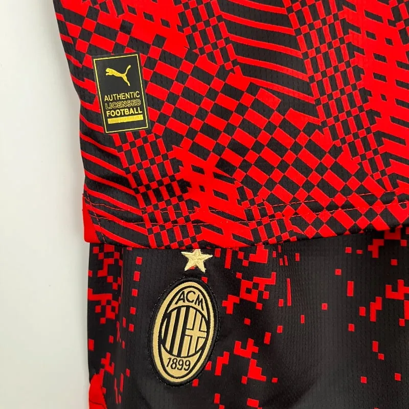 2022-2023 Kids AC Milan Fourth retro kit - 图片 6