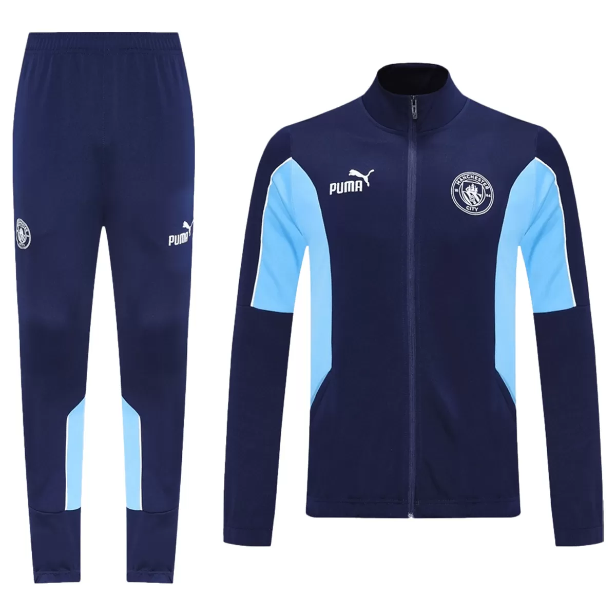 Manchester City Training Tracksuit Kit Navy 2025/26