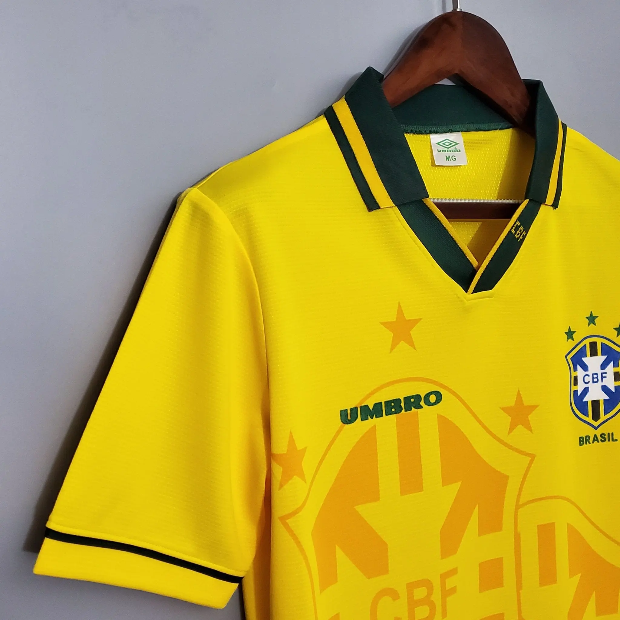 1993-1994 Brazil home retro kit - 图片 2