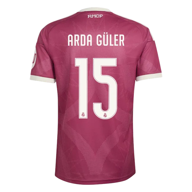 ARDA GÜLER #15 Real Madrid Third Jersey 2026/27