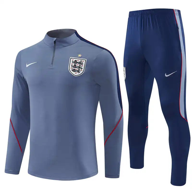 England 1/4 Zipper Sweat Kit(Top+Pants) Gray 2026