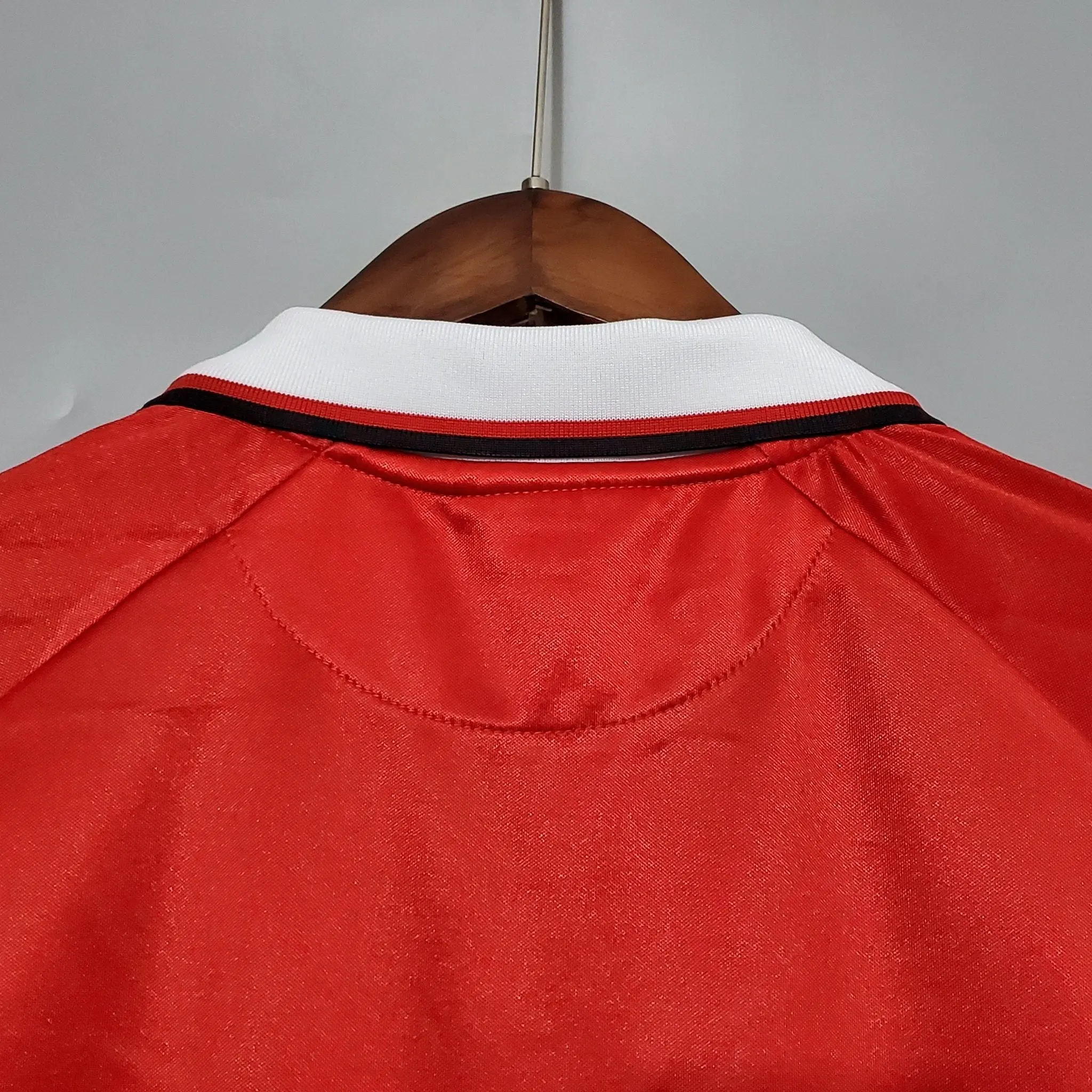 1999-2000 Man United Home retro kit- Long sleeves - 图片 5