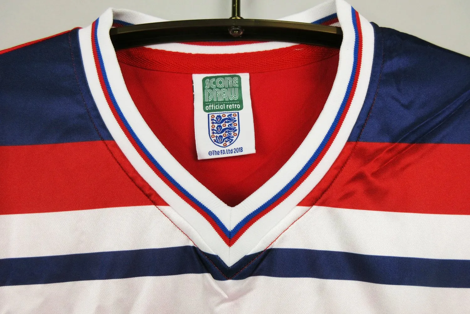 1980 England Red kit - 图片 4