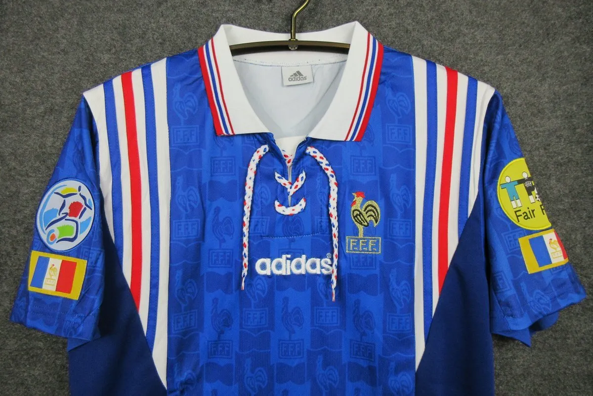 1996-1998 France Home kit - 图片 3