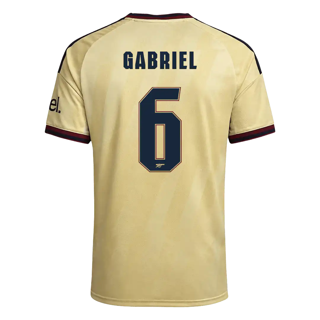 GABRIEL #6 Arsenal Third Jersey 2026/27 – UCL Font