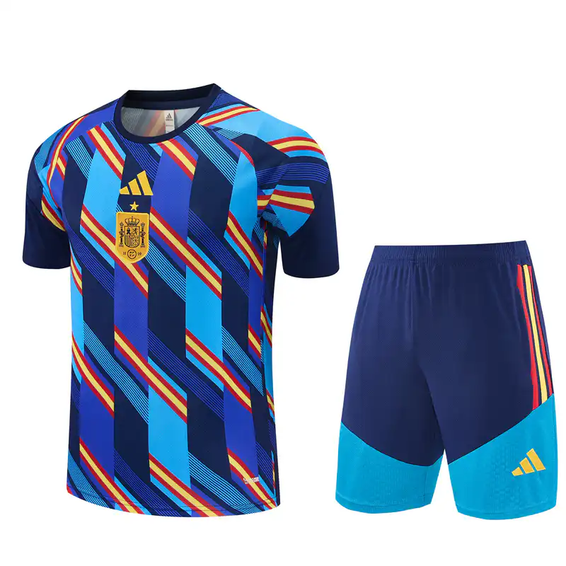 Spain Tiro 2026 Competition Training(Top+shorts) Royal blue