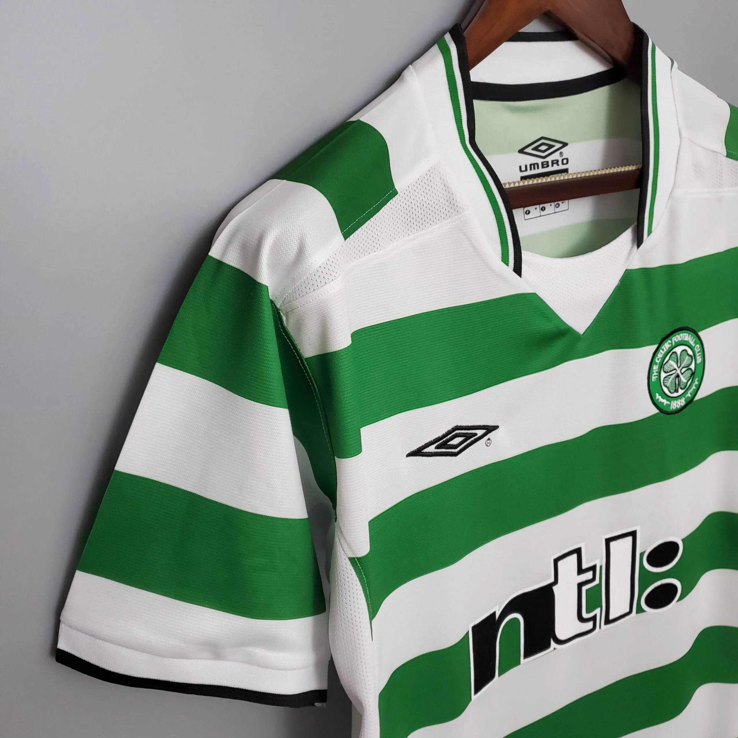 2001-2003 Celtic Home kit - 图片 4