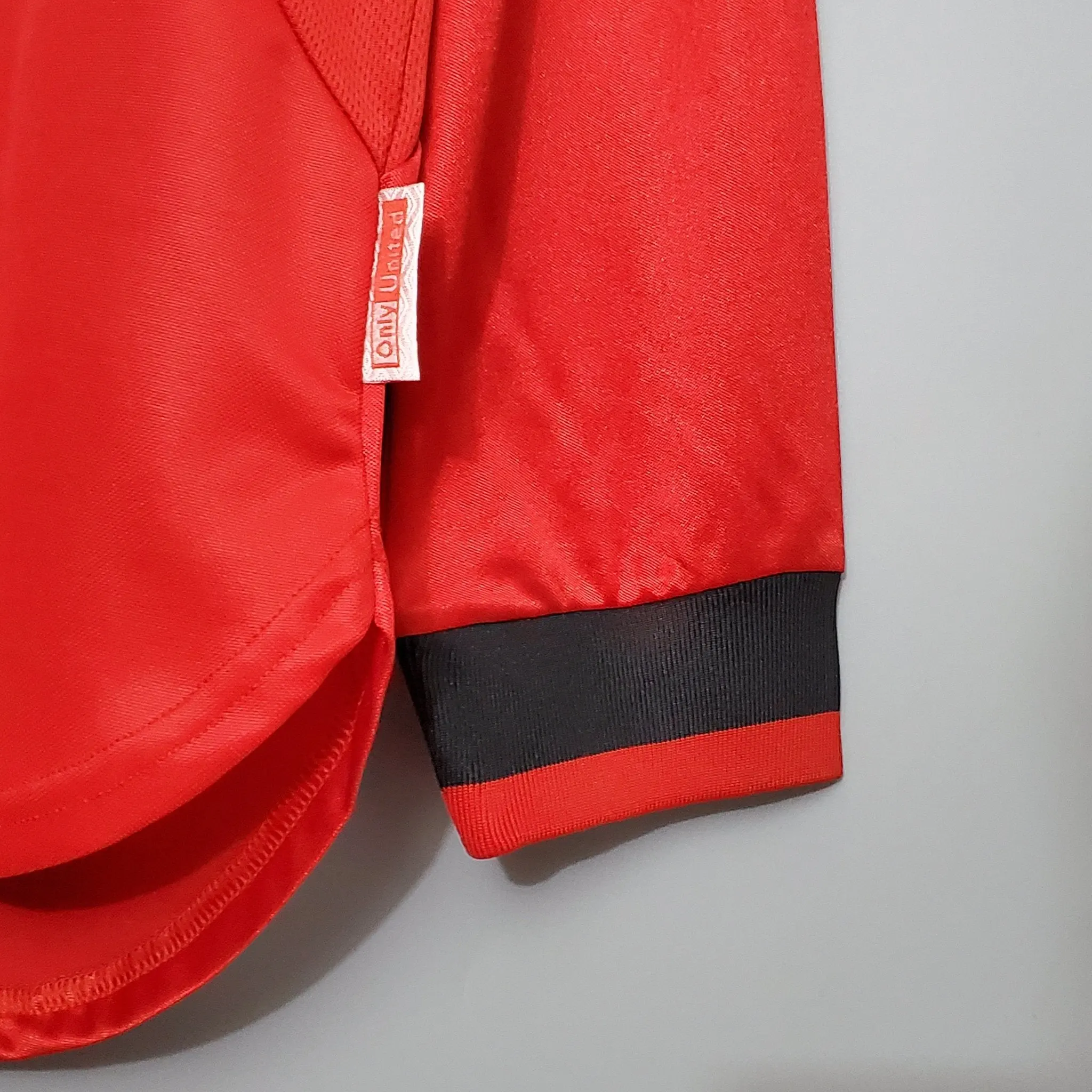 1999-2000 Man United Home retro kit- Long sleeves - 图片 4