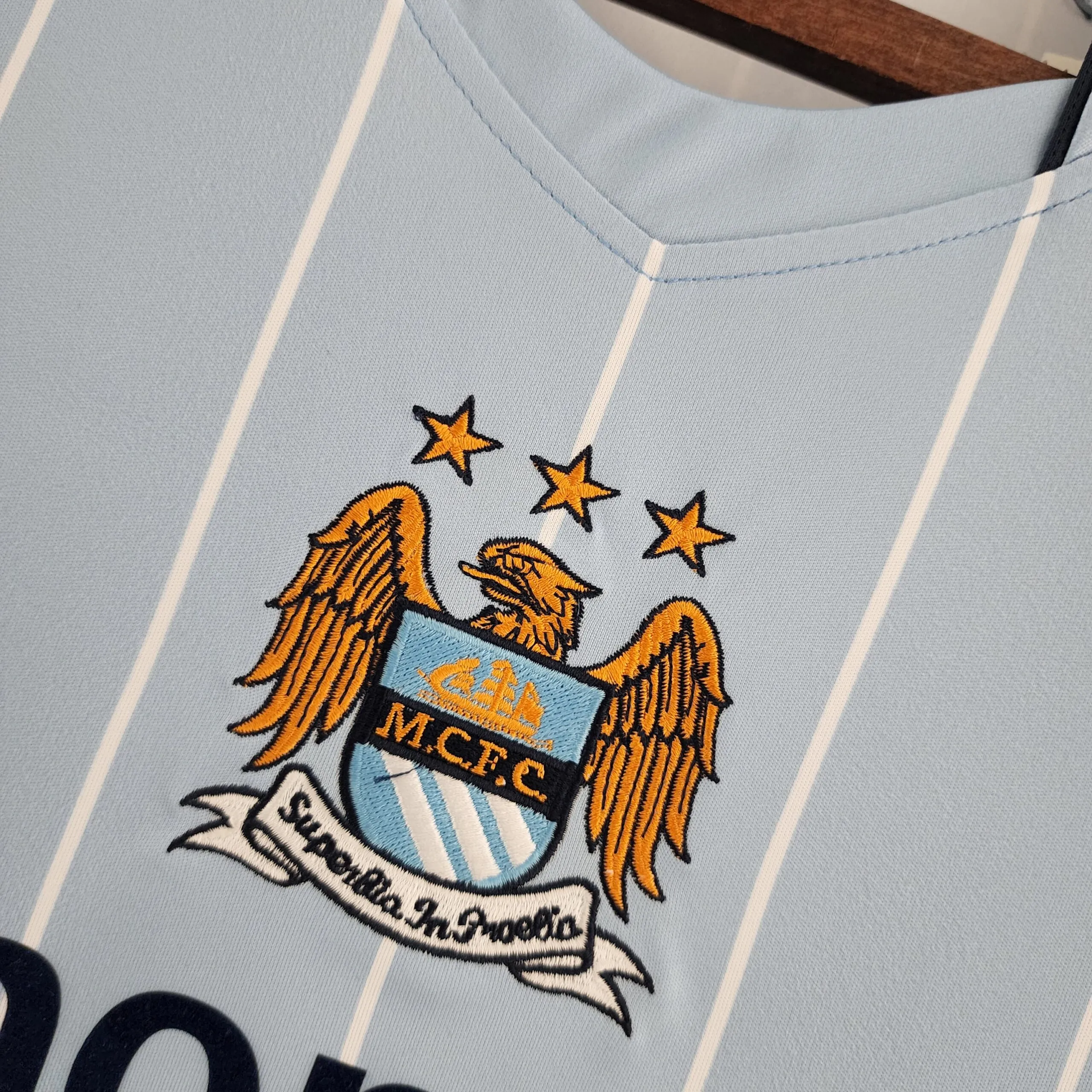 2008-2009 Manchester City Home shirt - 图片 4
