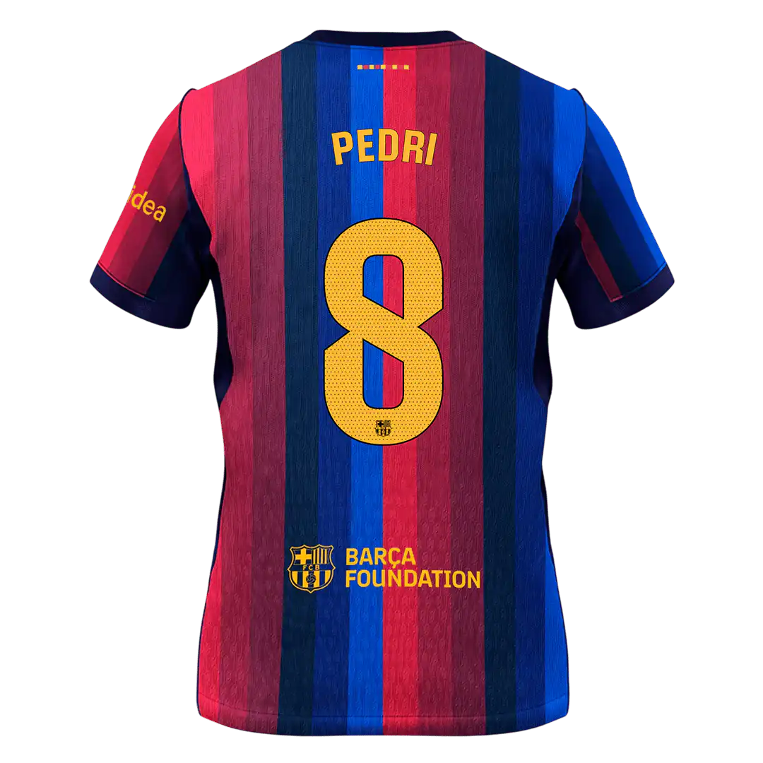 PEDRI #8 Barcelona Home Jersey 2026/27