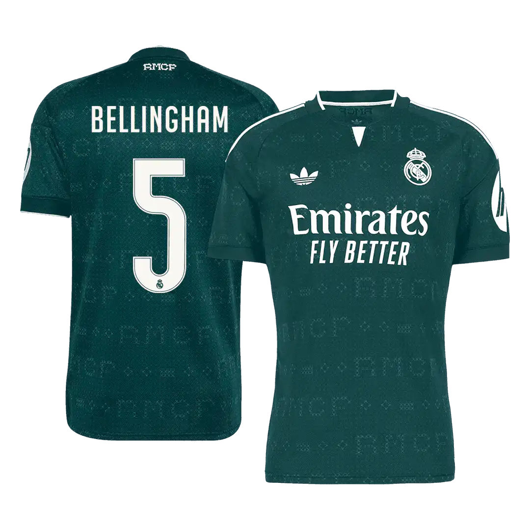 BELLINGHAM #5 Real Madrid Away Jersey 2026/27