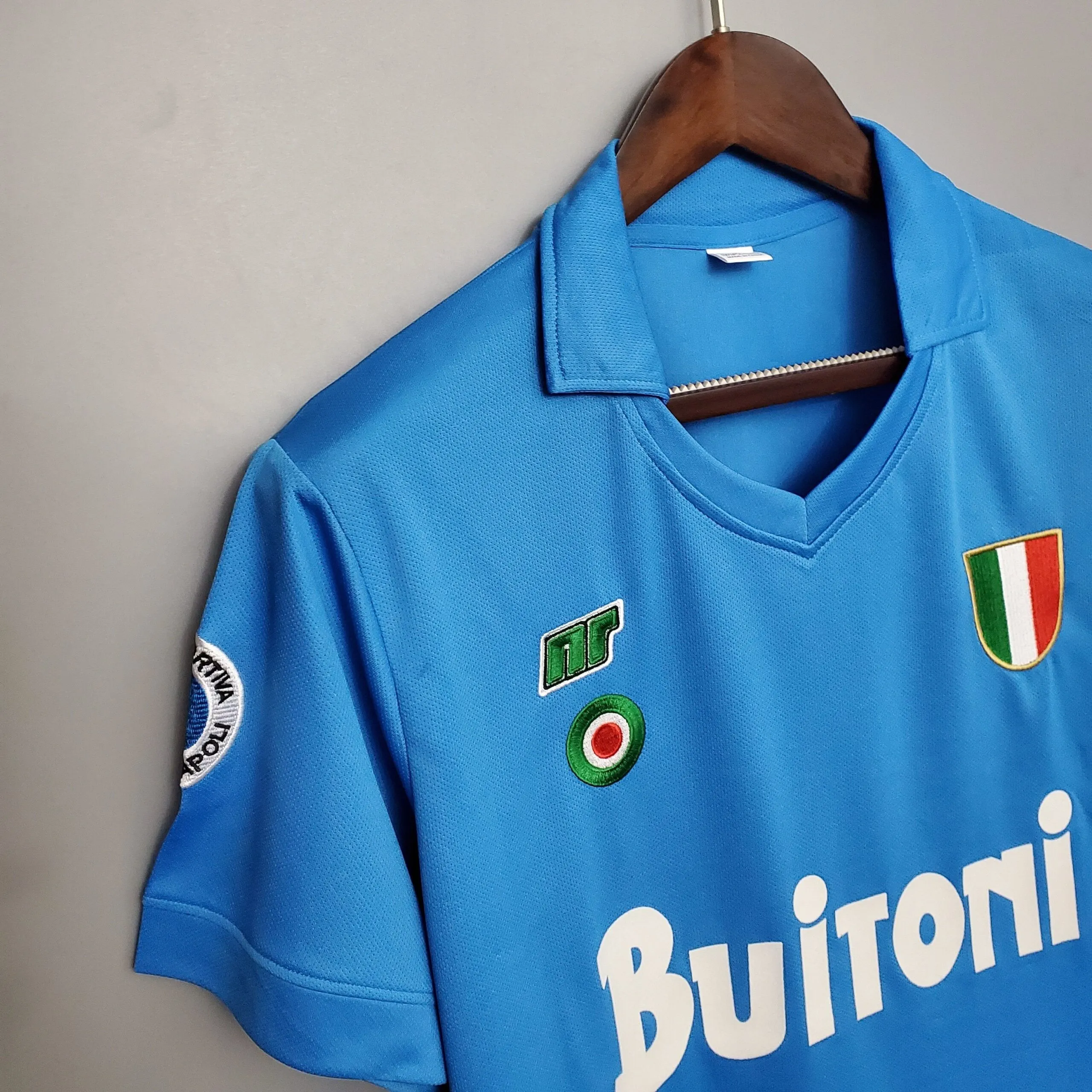 1987-1988 Naples Home kit - 图片 3