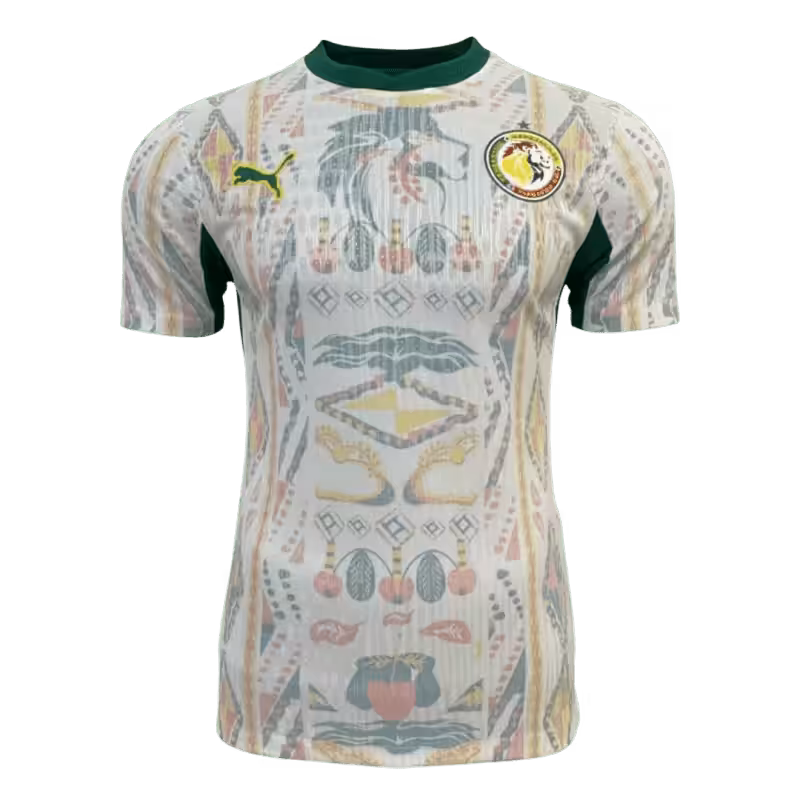 Senegal Home Match Jersey Player Version World Cup 2026