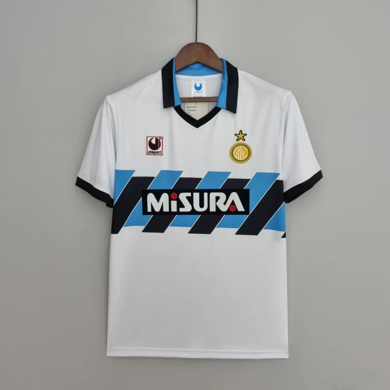 1990-1991 Inter Milan Away Jersey retro kit