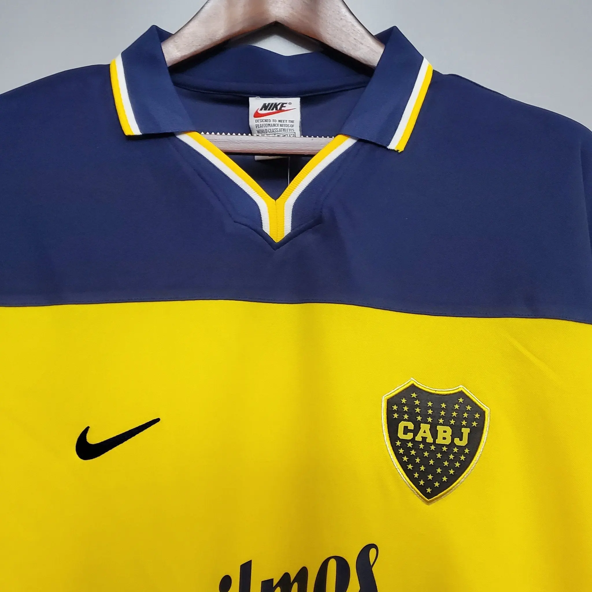 1999 Boca Junior Home retro kit - 图片 4