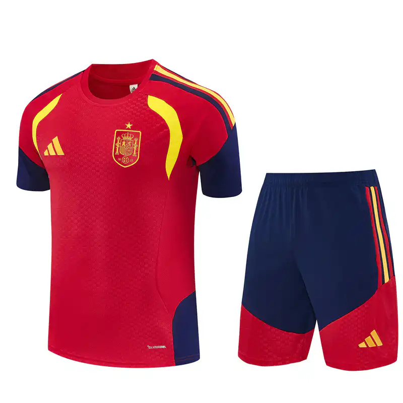 Spain Tiro 2026 Competition Training(Top+shorts) Red
