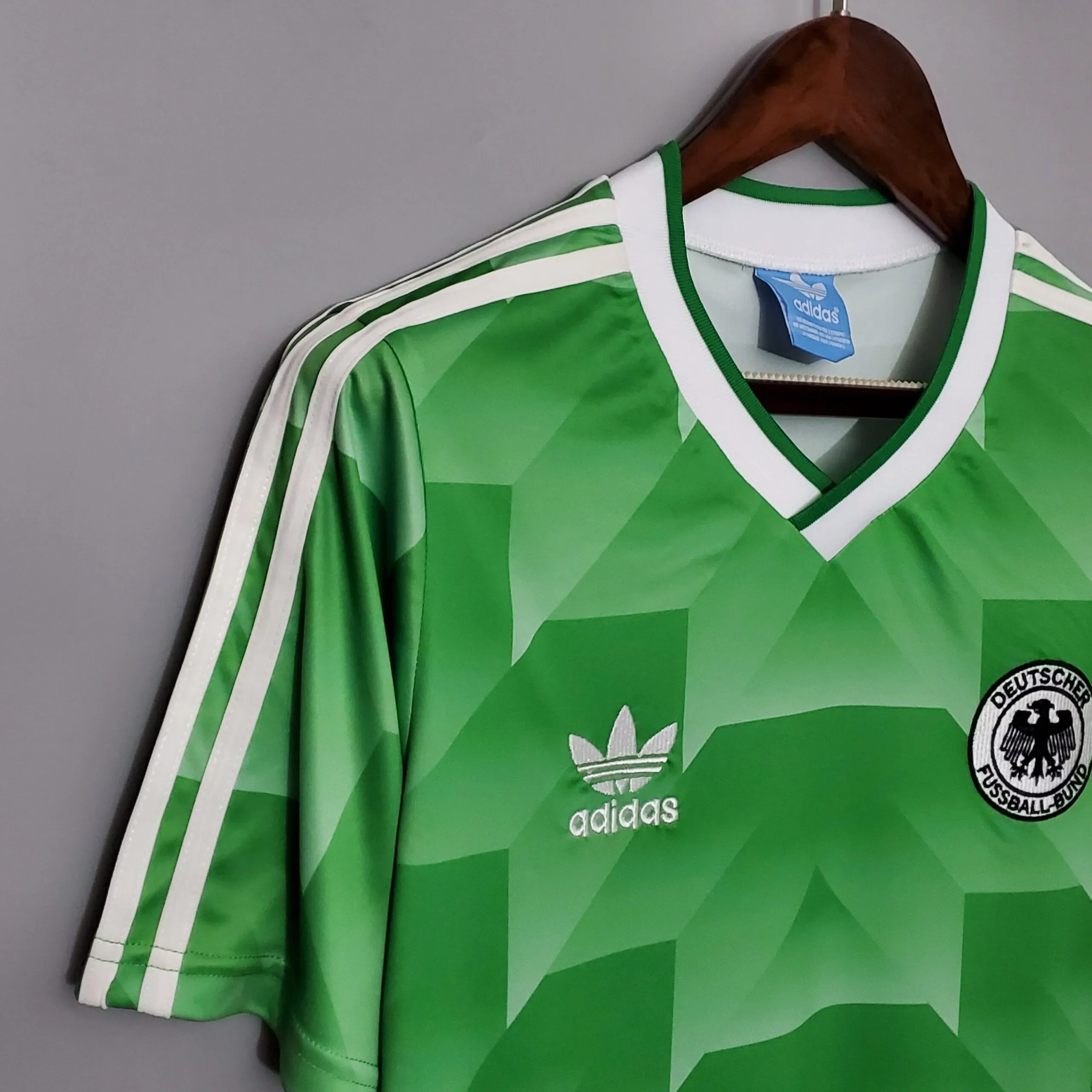 1988 Germany Away retro kit - 图片 4