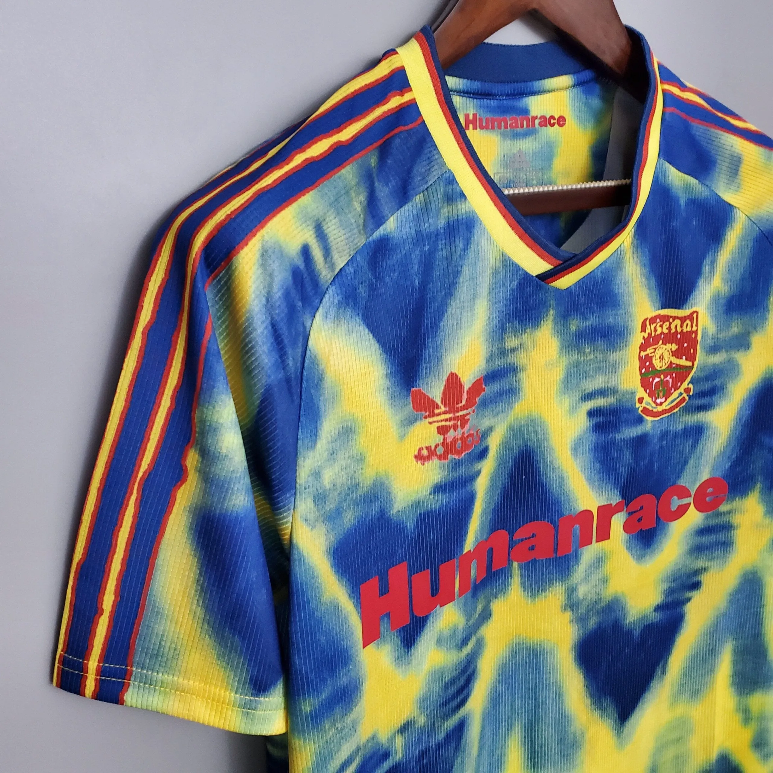 1991-1993 Arsenal Humanrace away kit - 图片 4