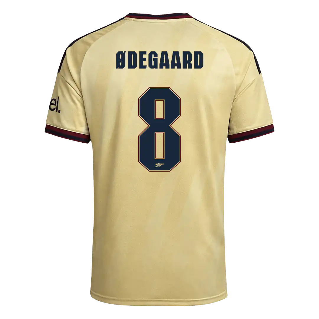 ØDEGAARD #8 Arsenal Third Jersey 2026/27 – UCL Font