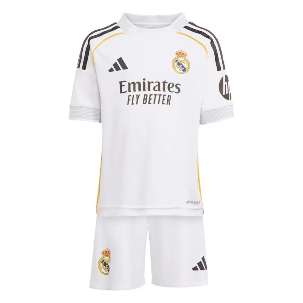 Kids Real Madrid Home Jersey Kit 2025/26