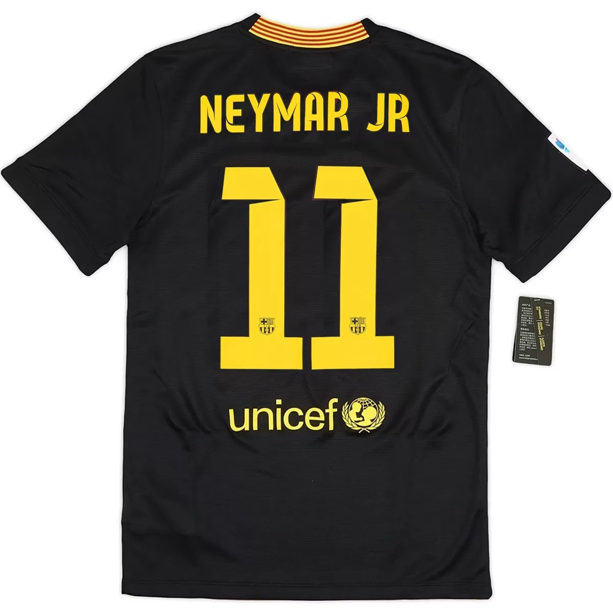 Neymar Jr #11 Retro Barcelona Third Jersey 2013/14