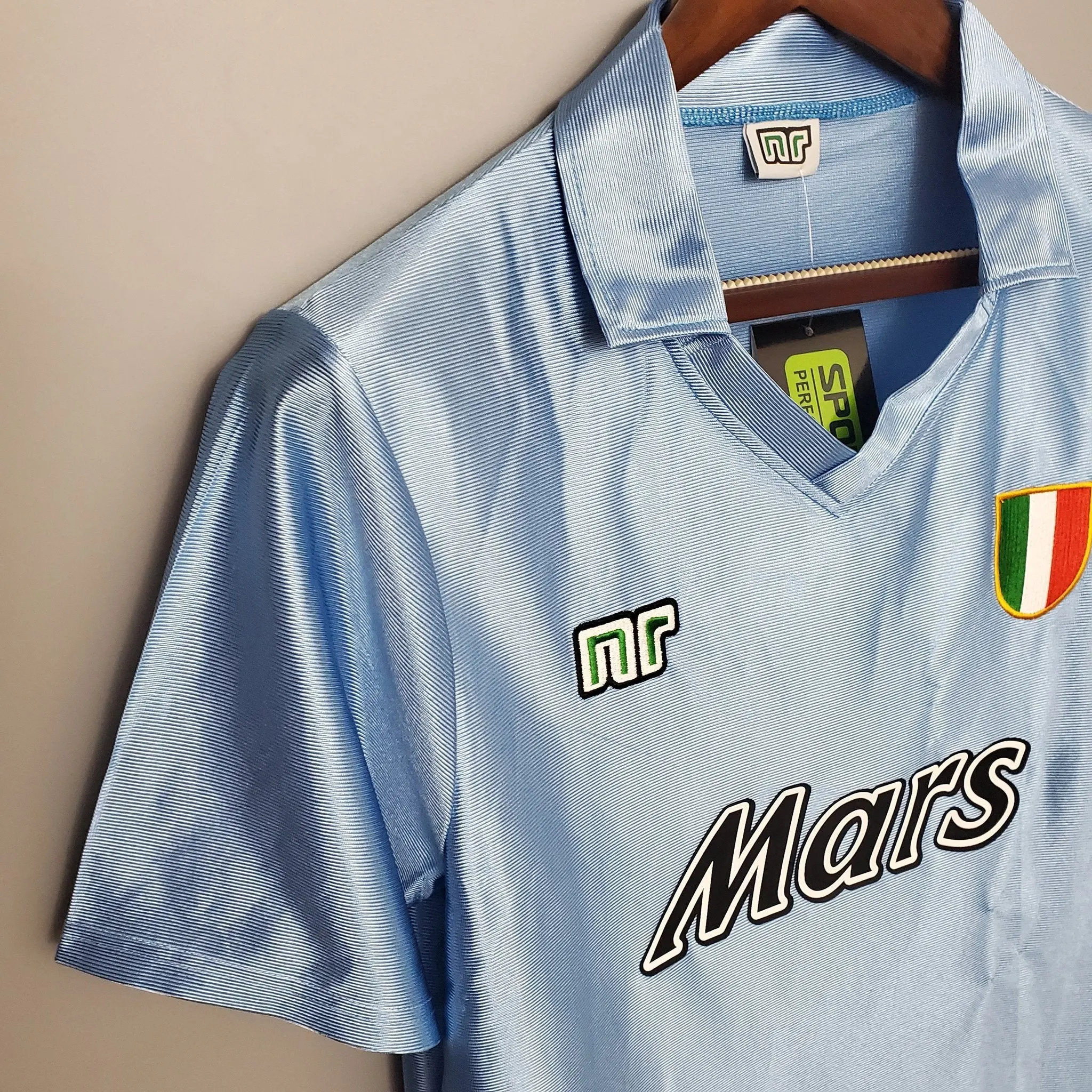 1990-1991 Napoli Home retro kit - 图片 3