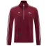 Arsenal 1/2 Zipper Windbreaker Jacket Red 2026/27