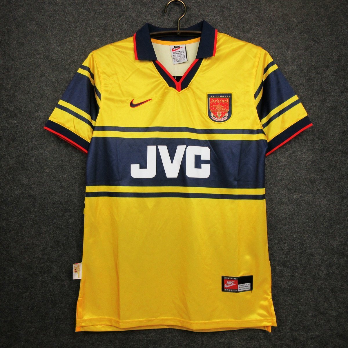 1997 1998 Arsenal Away Retro Kit